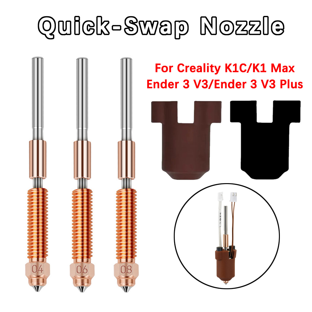 K1 Max Quick-Swap Nozzle K1 SE - Creality Printer Ender 3 V3 评论和价格