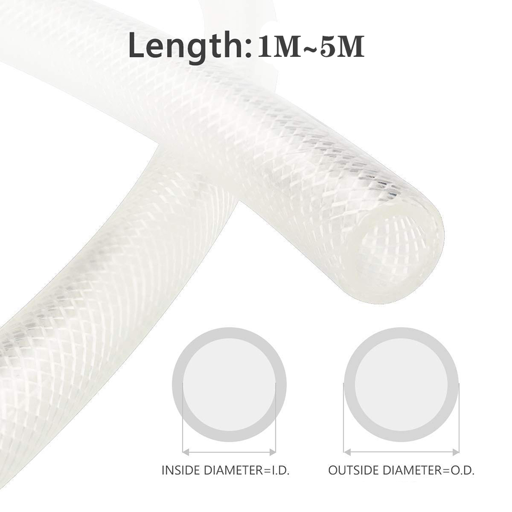 High Pressure Braided Clear PV - Flexible Hose Braided 评论和价格