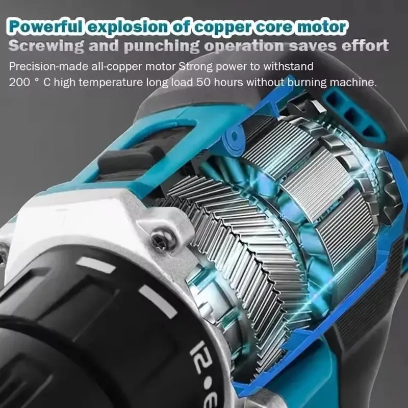 Makita DDF487 Brushless Cordle - Makita Drill Ddf484 评论和价格