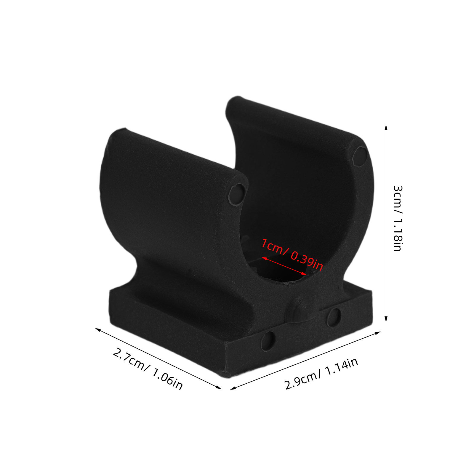 20Pcs Commode Chair Pipe Faste - Plastic Pipe Clip 评论和价格