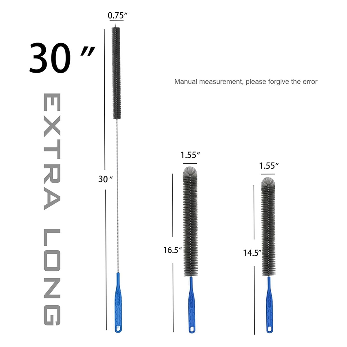 A013 Drain Cleaning Brush Set, - Drain Snake Flexible 评论和价格