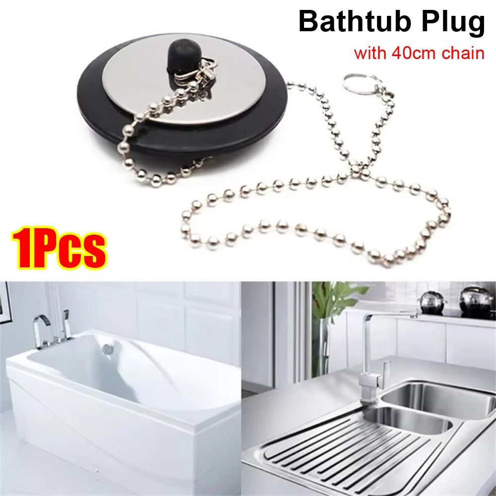 1Pcs New Rubber Tub Stopper Un - Drain Pipe Clip 评论和价格