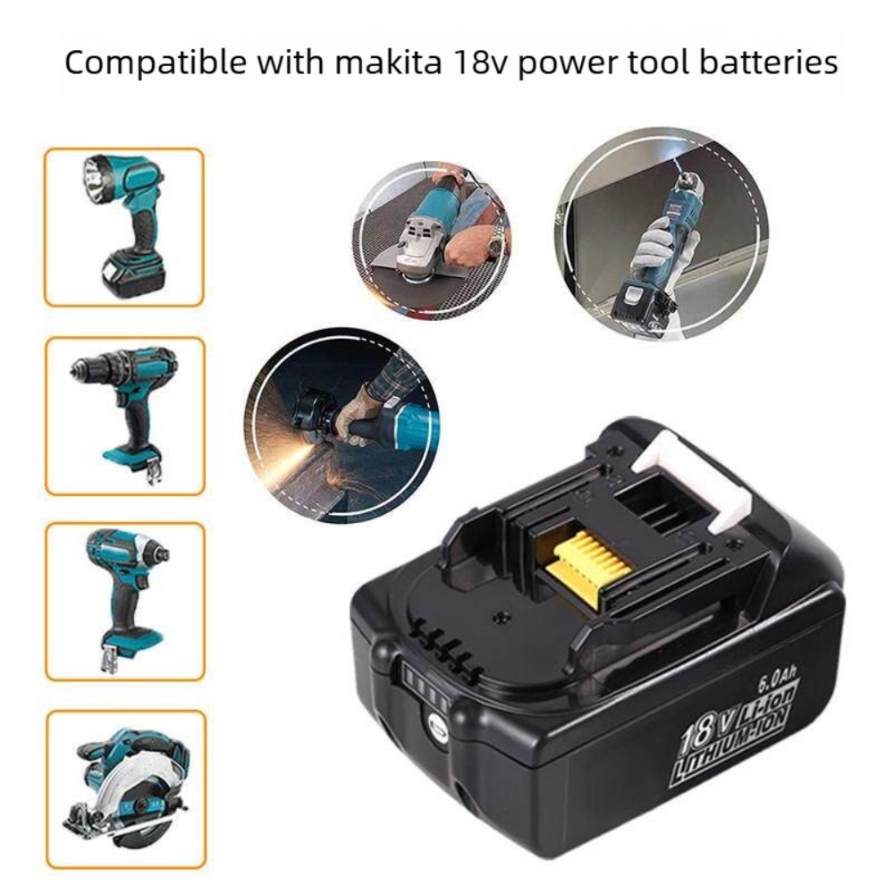 6000mAh Upgraded Battery For M - Makita Drill Dtw300 评论和价格
