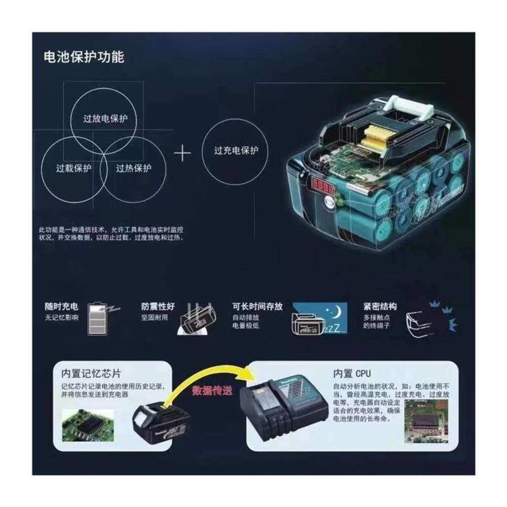 6000mAh Upgraded Battery For M - Makita Drill Dtw300 评论和价格