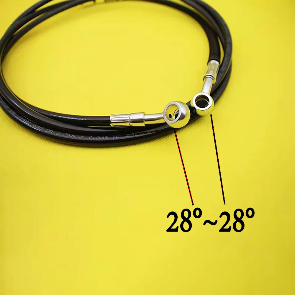 10cm~500cm Motorcycle Brake Cl - Flexible Hose Braided 评论和价格
