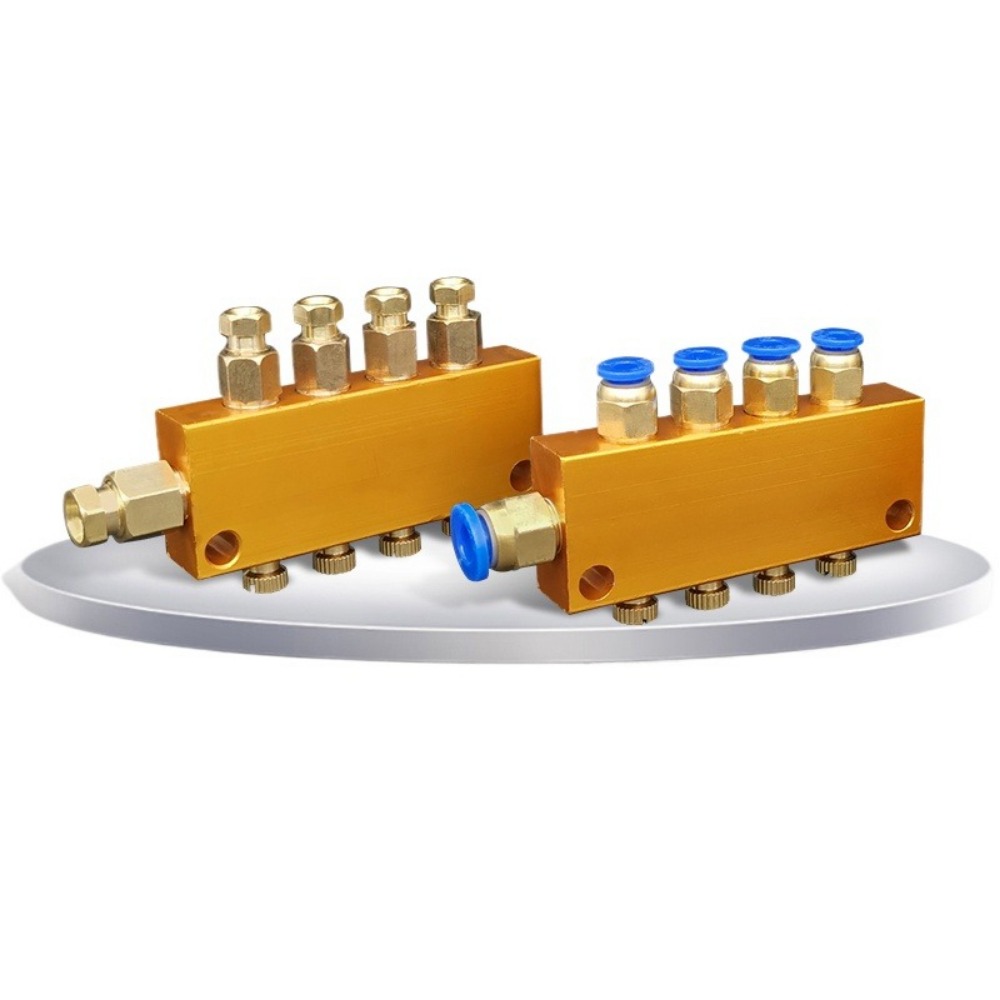 2-12 Ways Aluminium Brass Lube - Compression Fitting Brass 评论和价格