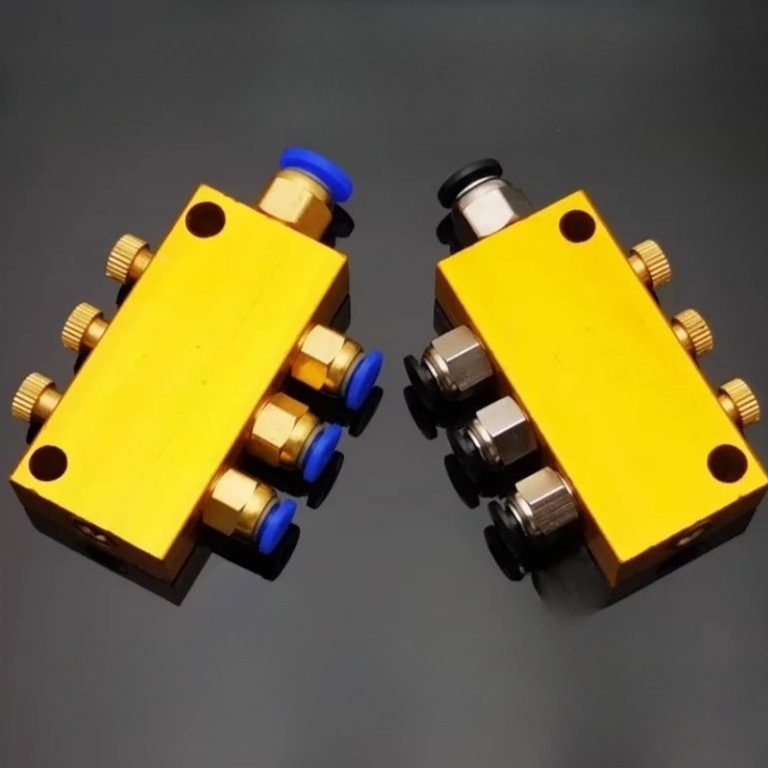 2-12 Ways Aluminium Brass Lube - Compression Fitting Brass 评论和价格