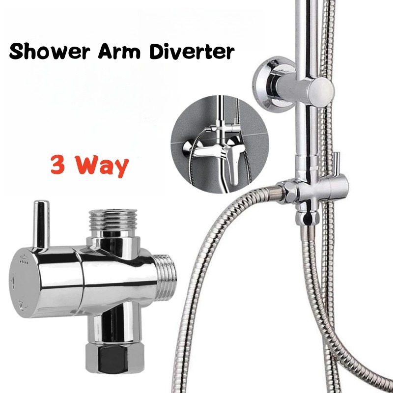 Brass Metal 3 Way Shower Head  - Shower Valve Cartridge 评论和价格