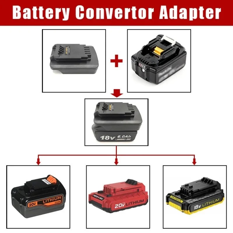 MT18BPS Adapter for Makita 18V - Black+Decker Tool Cordless 评论和价格