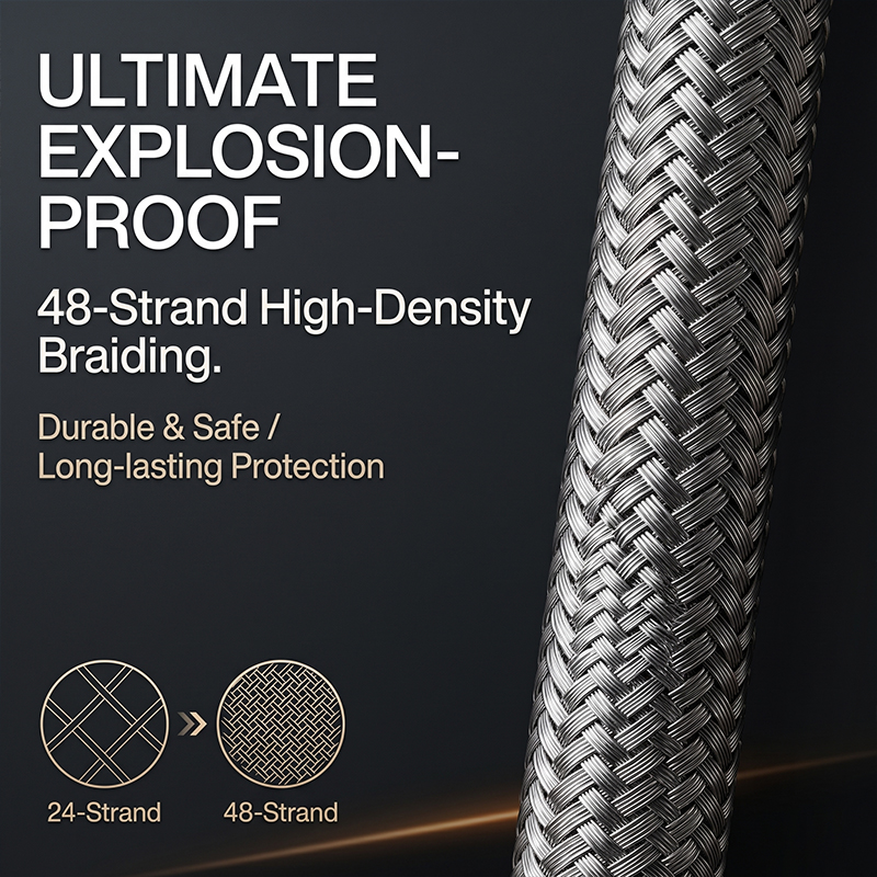 20mm Stainless Steel Braided F - Flexible Hose Braided 评论和价格