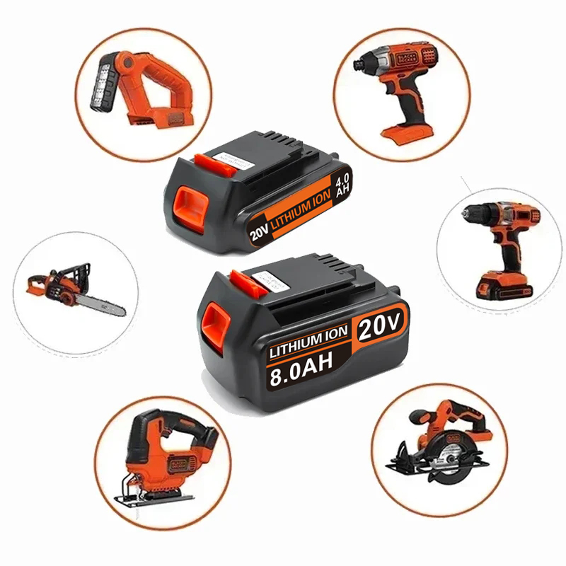 3.0Ah-8.0Ah for Black & Decker - Black+Decker Tool 20V Max 评论和价格