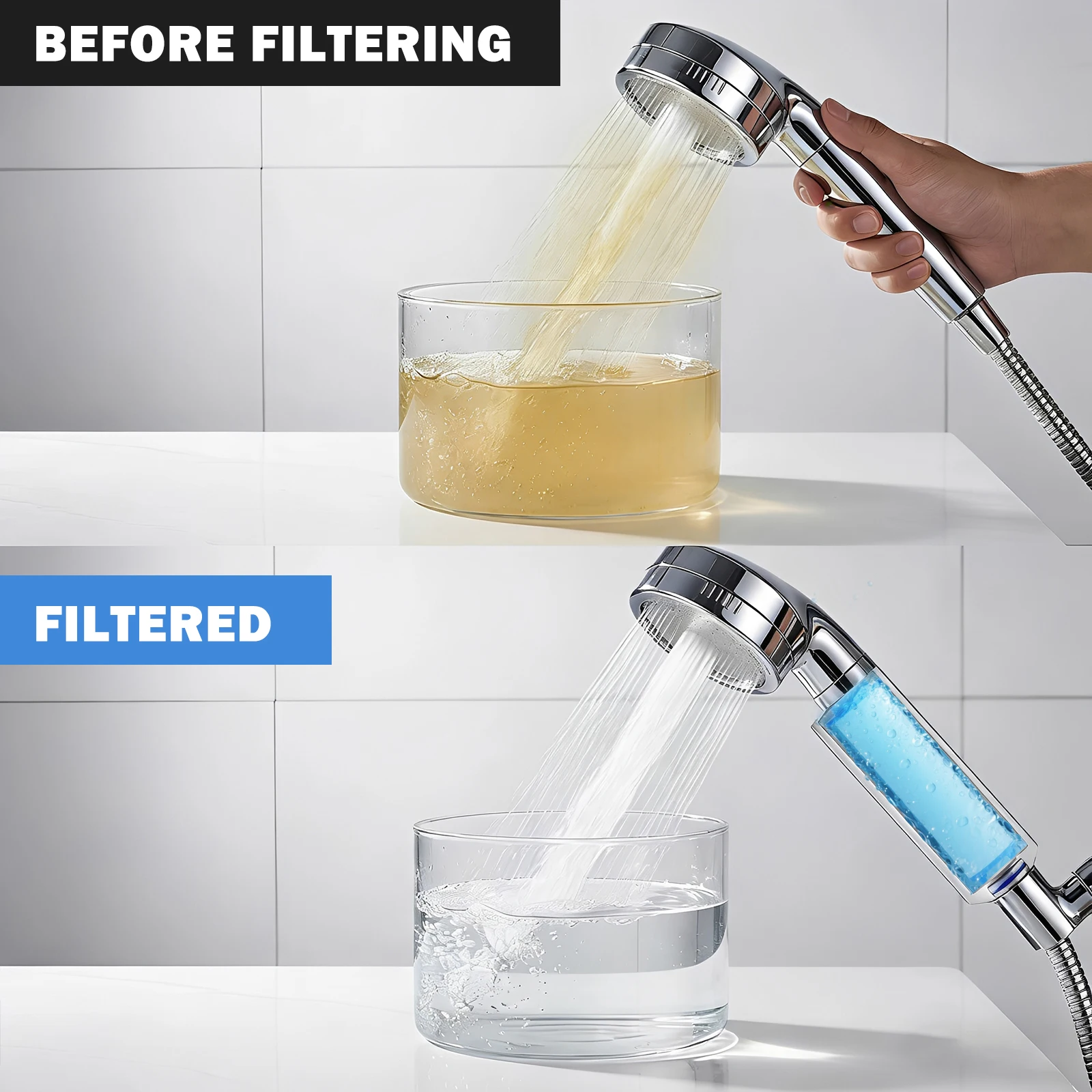 20Pcs Shower Head Filter PP Co - Shower Valve Cartridge 评论和价格